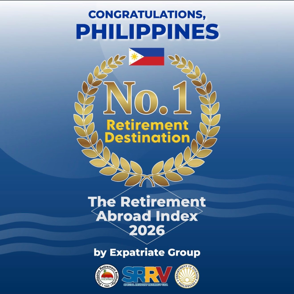 The Philippines Named the World's Top Retirement Destination for 2026