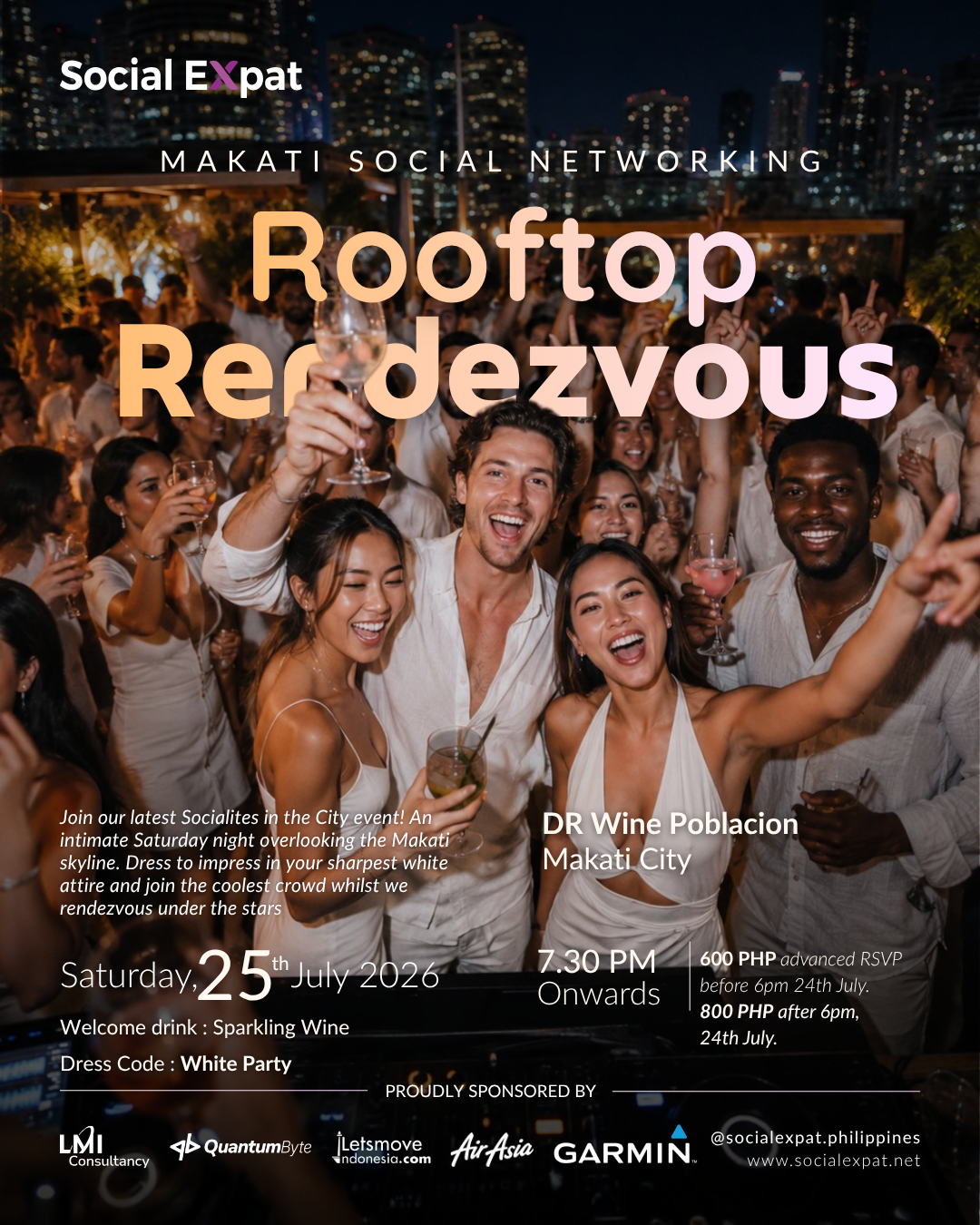 Makati Social Networking: Rooftop Rendezvous at DR Wine Poblacion
