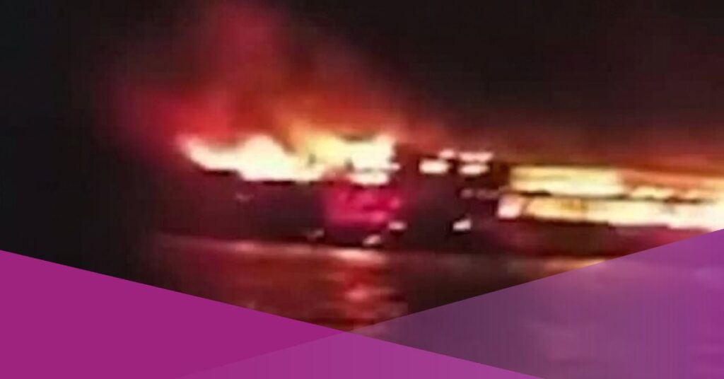 Philippines Ferry Fire